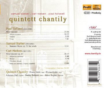 Quintett Chantily: Quintett Chantily [CD]
