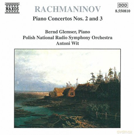 Glemser: Rachmaninoff: Klavierkonzerte 2 Und 3 [CD]