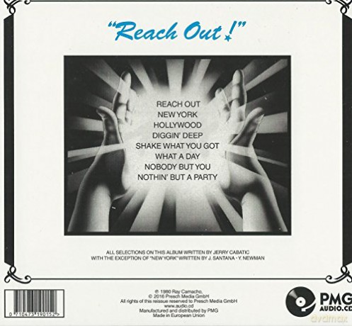 Ray Camacho Band: Reach Out [CD]
