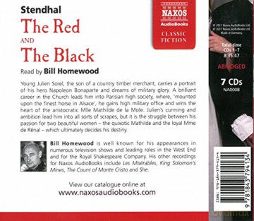 Stendhal: Red And Black (Abridged) (Audiobook) [7CD]
