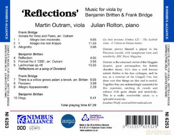 Outram,Martin: Reflections-Music For Viola [CD]