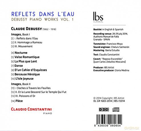 Constantini,Claudio: Reflets Dans L'eau [CD]