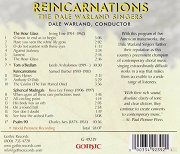 Warland,Dale Singers: Reincarnations [CD]