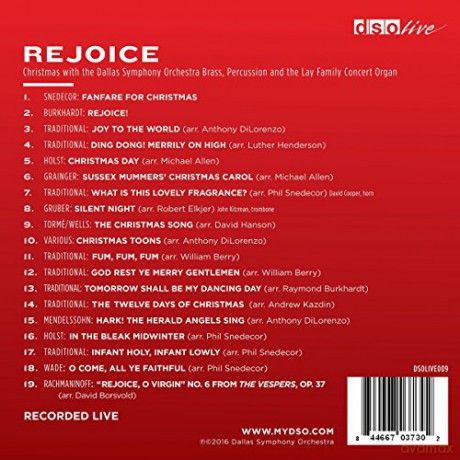 Dso Brass: Rejoice [CD]