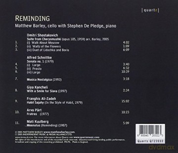 Barley,Matthew: Reminding [CD]