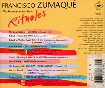 Zumaque,Francisco: Rituales-The Afroamerindian [CD]