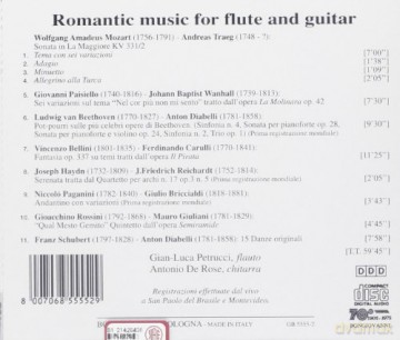 Petrucci,G.-l.: Romantic Music F.Flute/Guitar [CD]