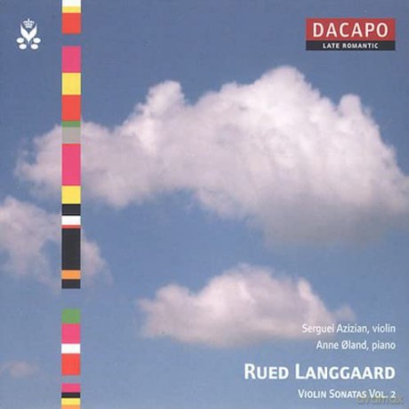 Azizian,Serguei: Rued Langgaard: Violin Sonatas (Violinsonaten) - Vol. 2 [CD]