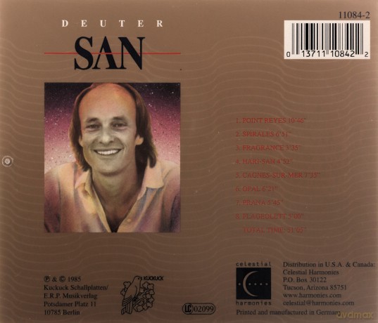 Deuter: San [CD]