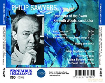 Bogdanovic: Sawyers-Cello Concerto-Sinfonie 2 [CD]