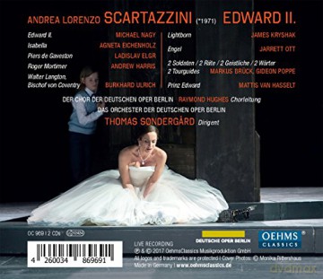 Michael Nagy: Scartazzini: Edward II [2CD]