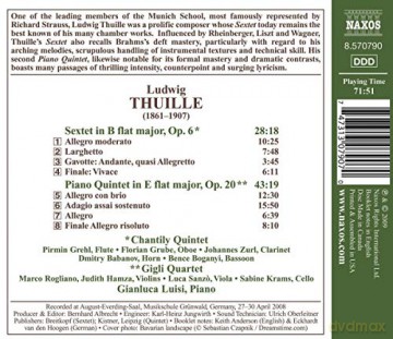 Chantily Quintet: Sextett/Klavierquintett [CD]