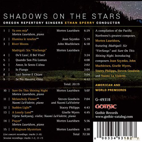 Sperry,Ethan: Shadows On The Stars [CD]