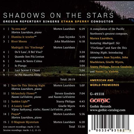 Sperry,Ethan: Shadows On The Stars [CD]
