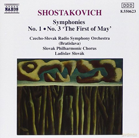 Slovak: Shostakovich: Symphonies 1&3 [CD]