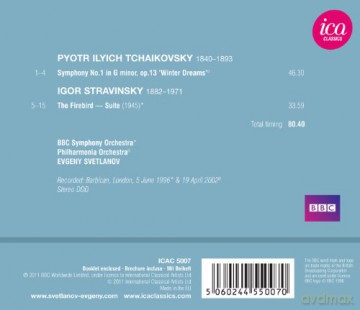 Svetlanov,Evgeny: Sinf. 1/ Feuervogel [CD]