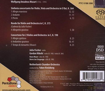 Fischer,Julia: Sinfonia Concertante/Rondo/+ [CD]