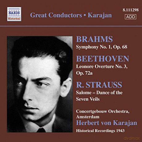 Karajan: Sinfonie 1/Leonore/Salome [CD]