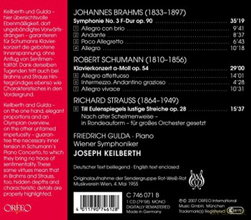 Gulda: Sinfonie 3/Klavierkonzert/Till Eulenspiegel [CD]