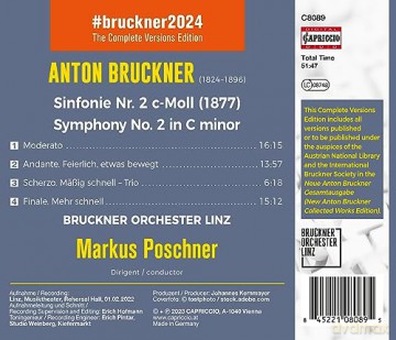 Poschner: Sinfonie Nr. 2 (1877) [CD]