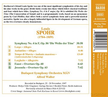 Walter,Alfred: Sinfonien 4 [CD]