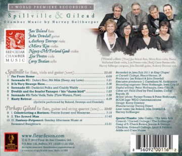 Boland: Sollberger:Spillville/Gilead [CD]
