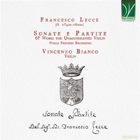 Bianco,Vincenzo: Sonate E Partite (67 Works For Unaccompanied Violin) [CD]
