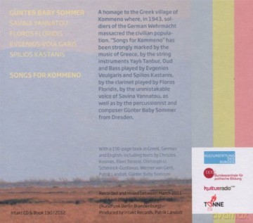 Sommer,Günter Baby: Songs For Kommeno [CD]