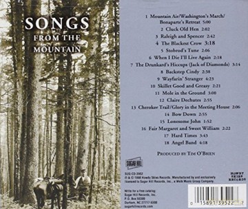 O'Brien,Tim: Songs From The Mountain [CD]