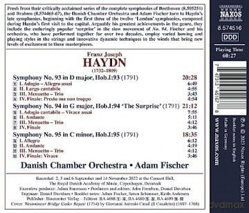 Fischer: Späte Sinfonien, Vol. 1 [CD]