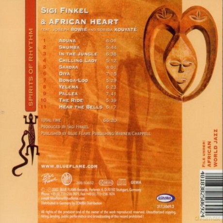 Sigi Finkel: Spirit Of Rhythm [CD]