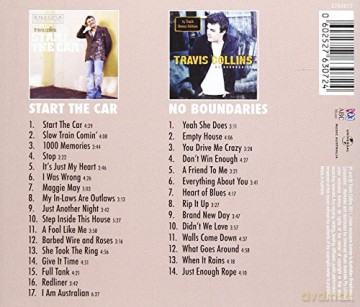 Travis Collins: Start The Car/No Boundaries [2CD]