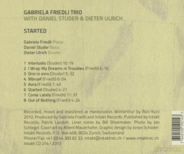 Friedli,Gabriela Trio: Started [CD]
