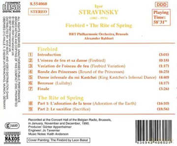 Rahbari,Alexander: Strawinsky Feuervogel Rahbari [CD]