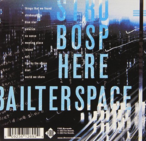 Bailterspace: Strobosphere [CD]