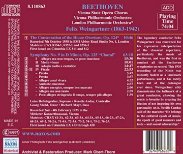 Weingartner,Felix: Symphonie Nr. 9 [CD]
