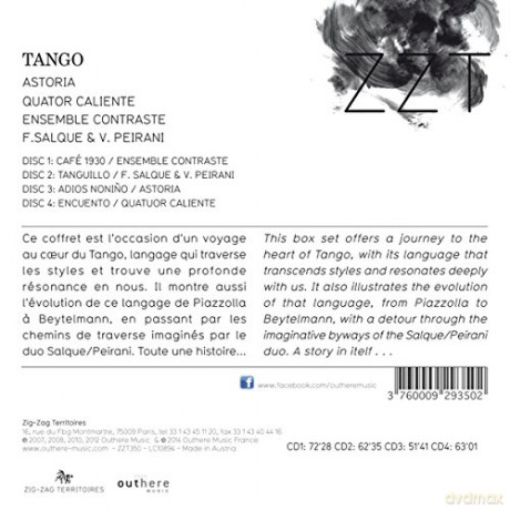 Quatuor Caliente: Tango [4CD]