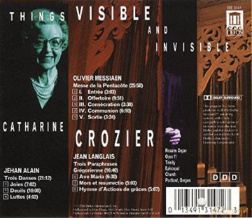 Crozier,Catharine: Th.Visible+Invisible/Orgel [CD]