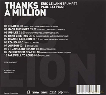 Eric Le Lann: Thanks A Million [CD]