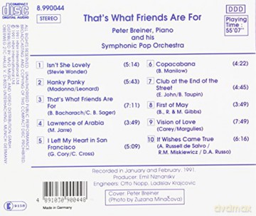 Bramall,Anthony: That's What Friends Are For [CD]
