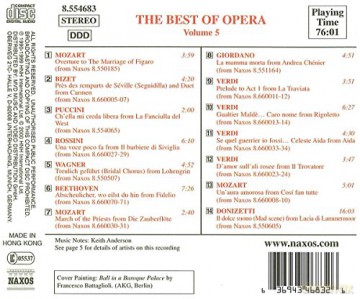 The Best Of Opera Vol. 5 [CD]