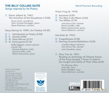 The Billy Collins Suite [CD]