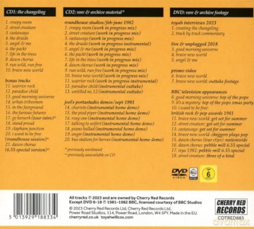 Toyah: The Changeling(2cd+Dvd (digipack)) [3CD]