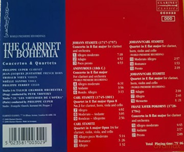 Cuper,Philippe: The Clarinet In Bohemia [CD]