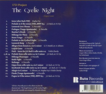 1721 Project: The Cyclie By Night [CD]