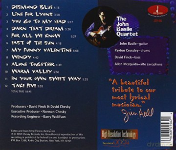 Basile,John Quartet: The Desmond Project [CD]
