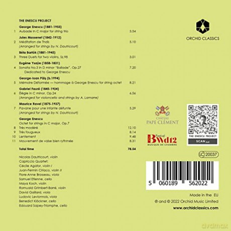 Dautricourt: The Enescu Project [CD]