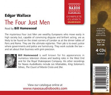 Wallace & Edgar: The Four Just Men [4CD]