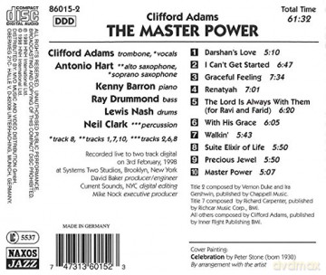 Adams: The Master Power [CD]