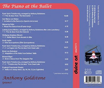 Goldstone,Anthony: The Piano At The Ballet [CD]